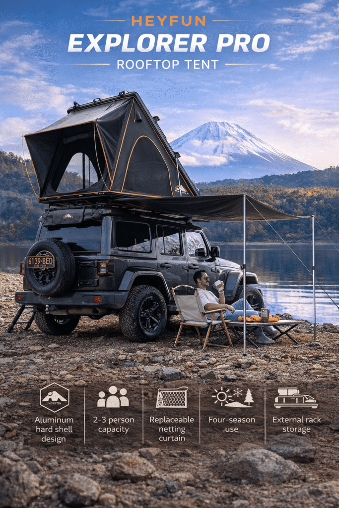 HEYFUN Explorer Pro Rooftop Tent