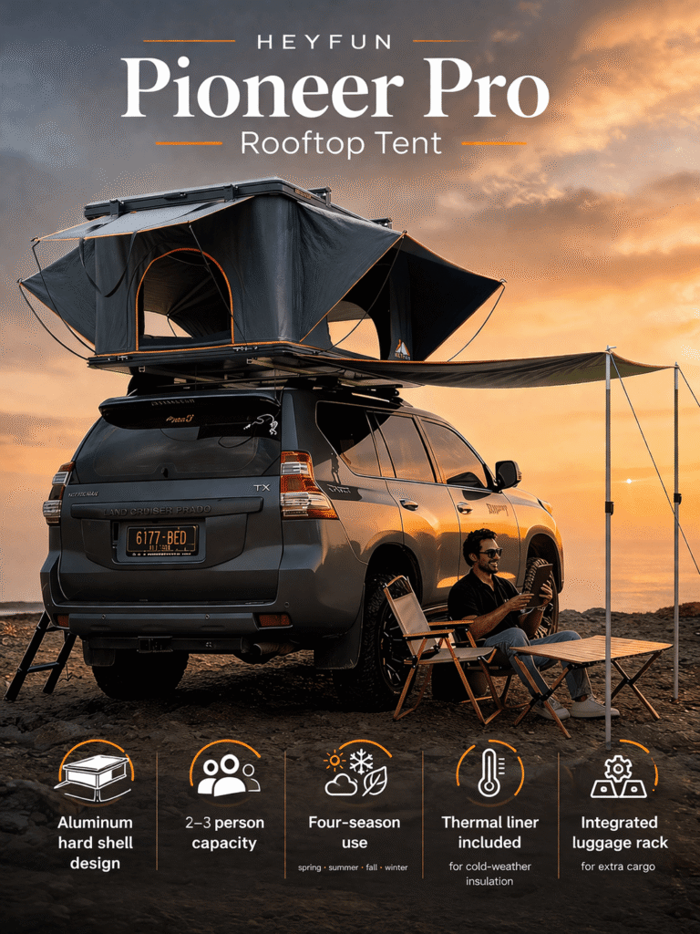 HEYFUN Pioneer Pro Rooftop Tent
