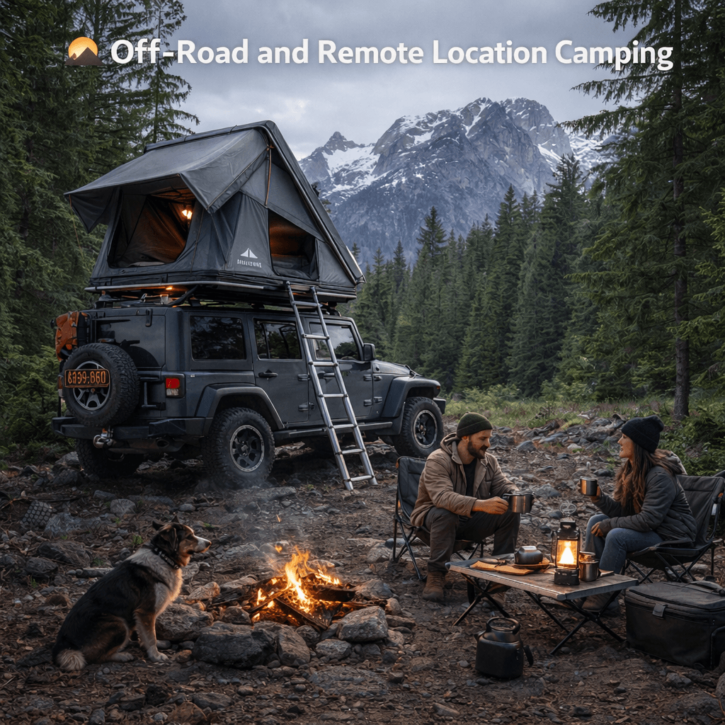 HEYFUN Rooftop Tent - Off-Road and Remote Location Camping